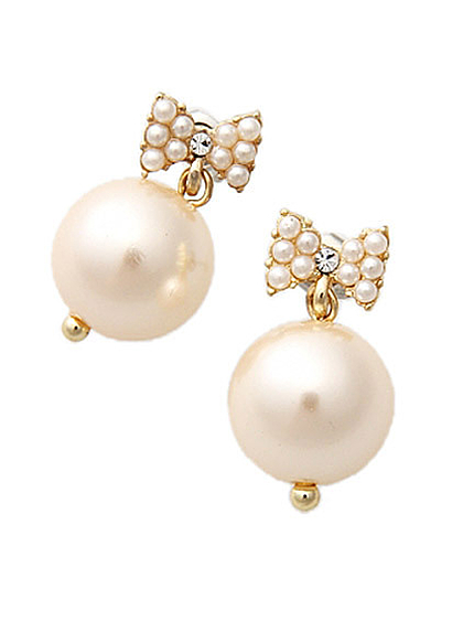 【Apuweiser Luxe】リボン&パールピアス(62284890)