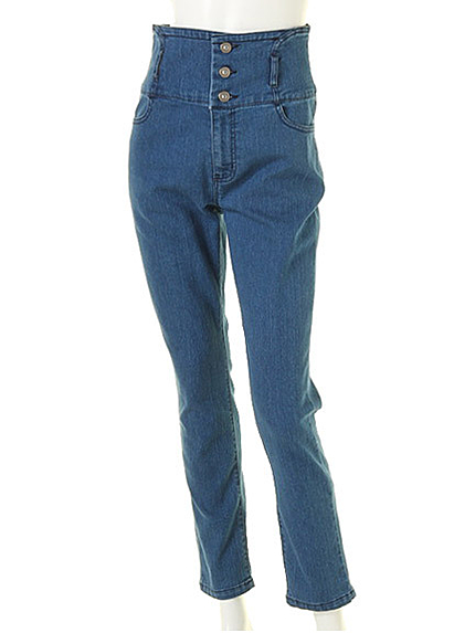 ハイウエストデニム