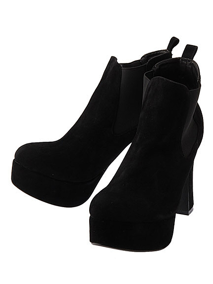 サイドゴアショートブーツ