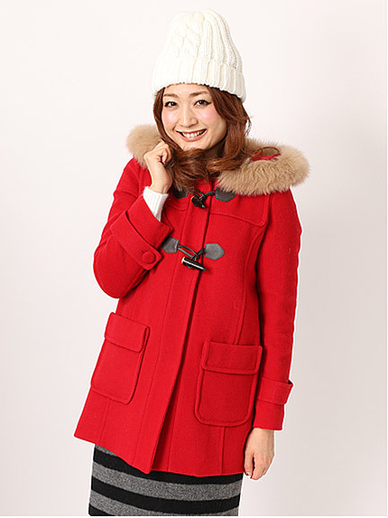 ダッフルウールコート