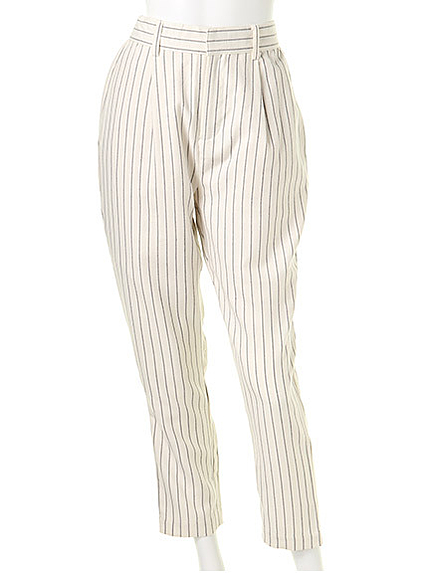 タックストライプパンツ