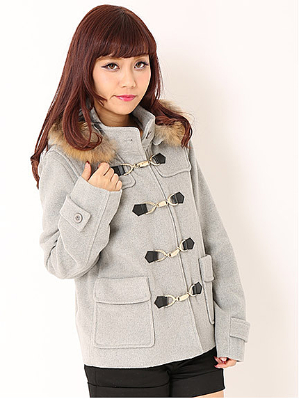 メタルビットショートダッフル