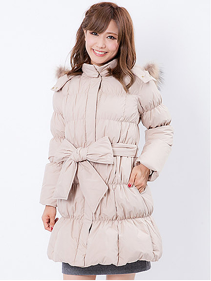 ビックリボンダウンコート