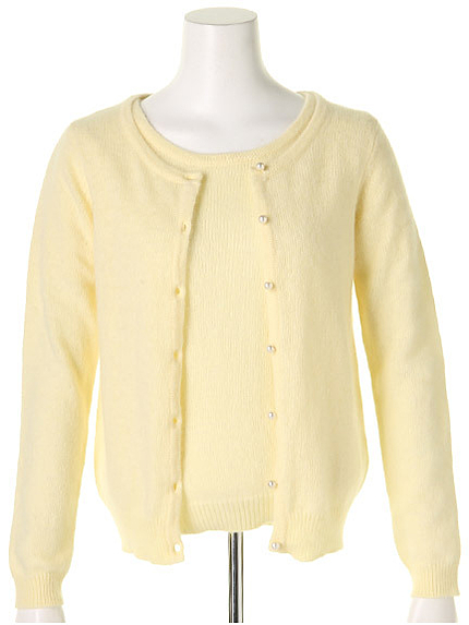 パステルアンゴラニットアンサンブル