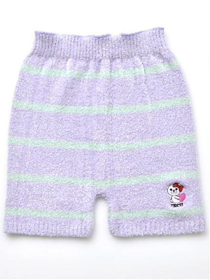 セシルベアもこもこボーダールームパンツ