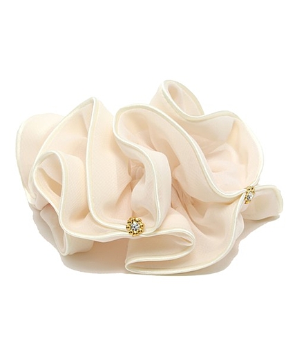 フラワーモチーフポイントシュシュ