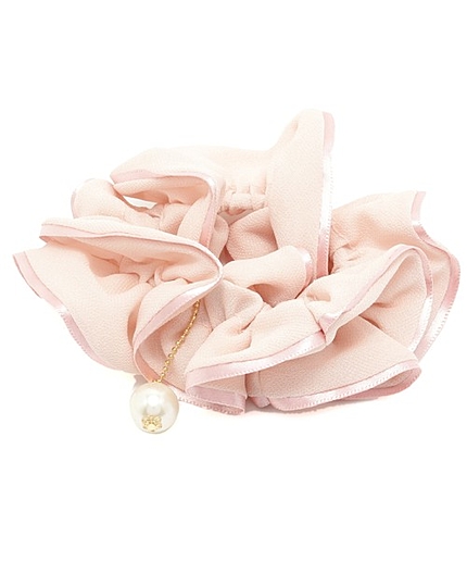 サテンパイピングシュシュ