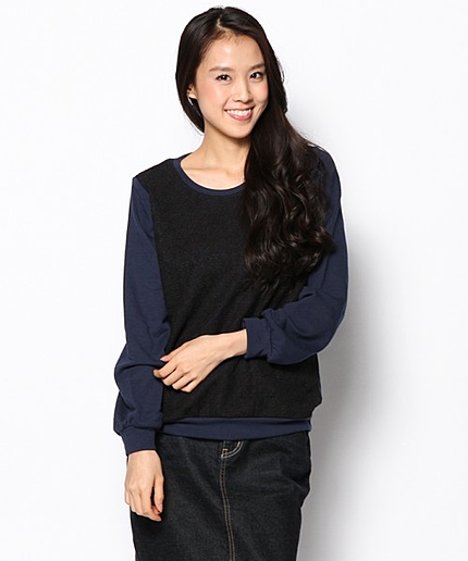 Ｔ／Ｃガーゼミニ裏毛レーストレーナー