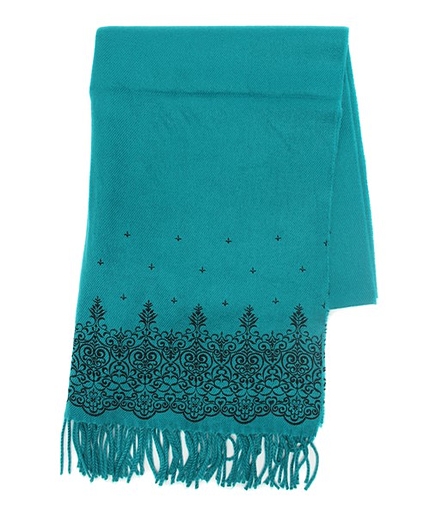 エンブロイダリーマフラー