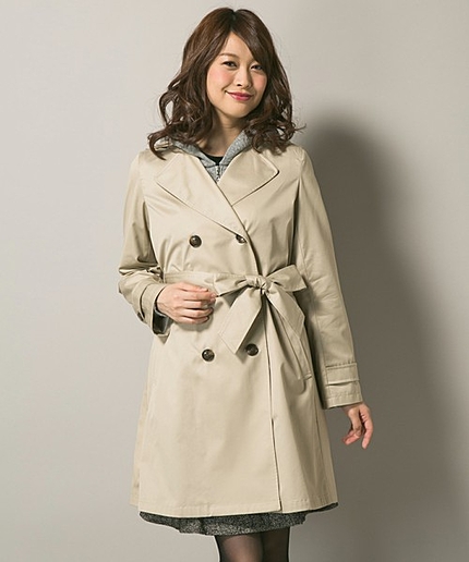 【MOREコラボ】トレンチｗｉｔｈパーカー