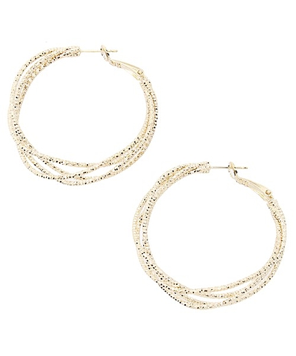 【2014秋冬新作】ループピアス