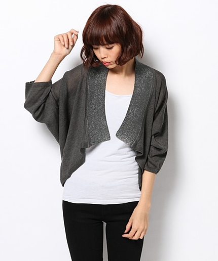 アクリルレーヨンカラーアウター