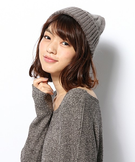 アンゴラニット帽