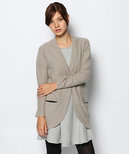 ラクーンユニ／カラーブロックカーディガン