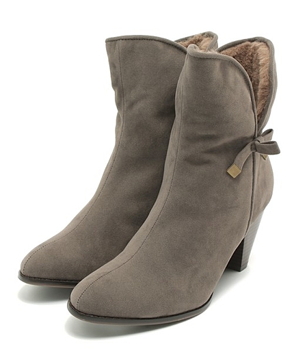 フェミニンボアショートブーツ