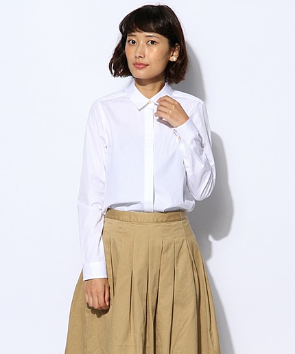 コットンドレスシャツ