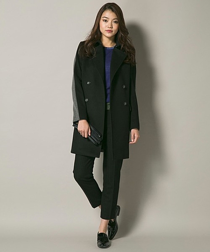 ウールカシミヤコート（PaulSmithBLACK）