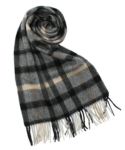 ヘリテージチェックマフラー