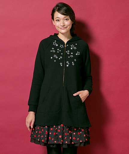 スターエンブロイダリーパーカー