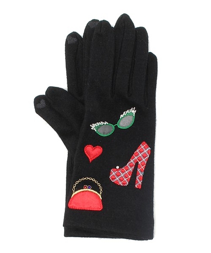 【スマホ対応】アップリケグローブ