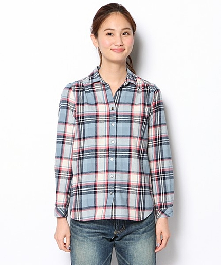 チェックシャツ