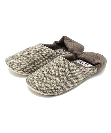 HarrisTweedルームシューズM