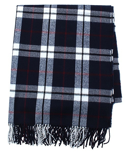 大判チェックストール