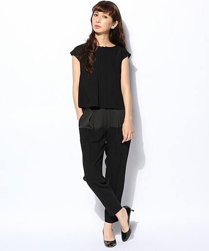 ジョーゼットパンツセットアップ