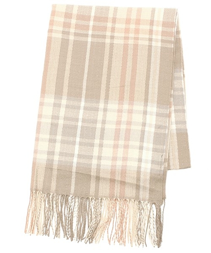 ウインターチェックストール