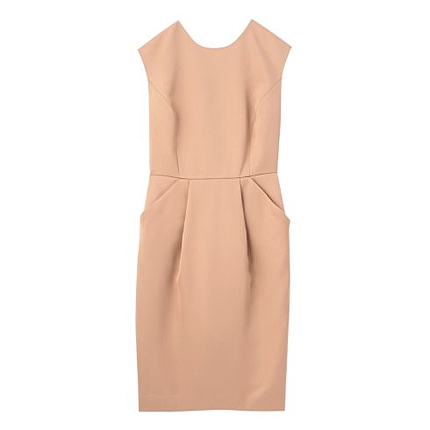 サテンコクーンワンピース