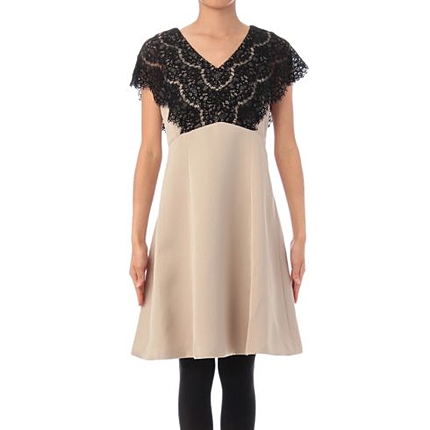 コードレースサテンワンピース