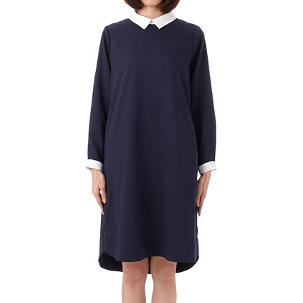 バイカラーワンピース