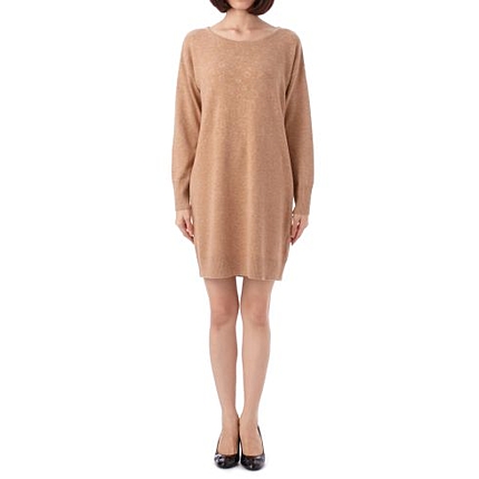 ラメジャカードニットワンピース