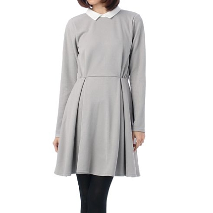 衿付きワンピース