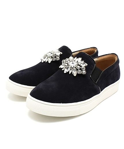 ★ビジュー付スリッポン