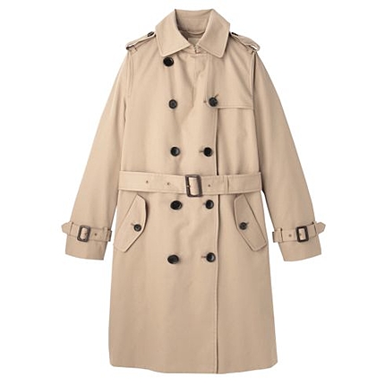 ライナー付トレンチコート