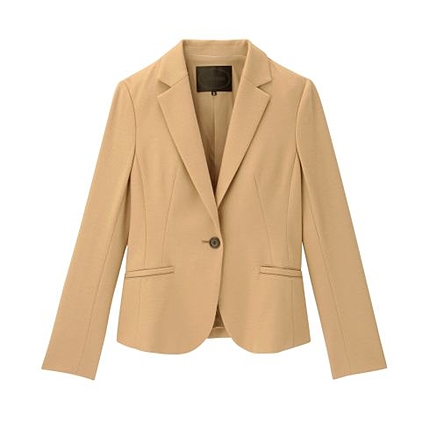 1つボタンテーラードジャケット