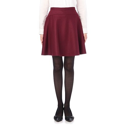 ウールサーキュラースカート