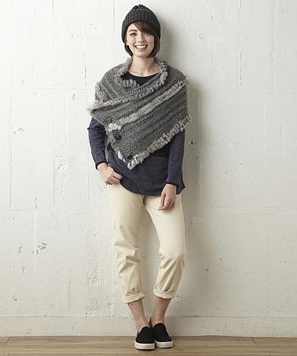 ニットショール