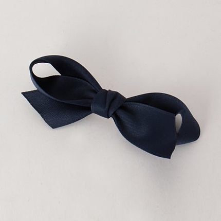 結び無地リボンクリップ