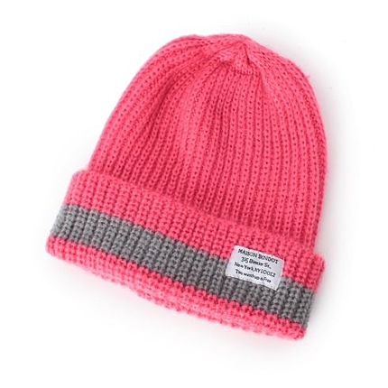 カラーブロックニットワッチ