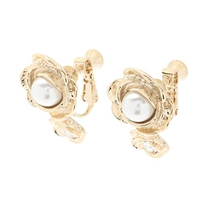 パールフラワーイヤリング