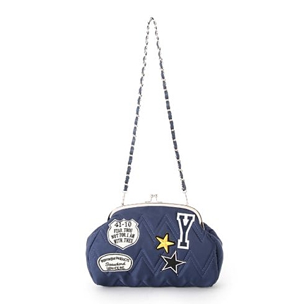 がま口ワッペン2WAYバッグ