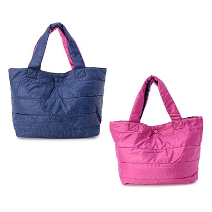 ナイロンリバーシブルキルトバッグ