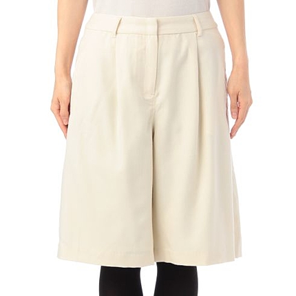 ワイドタックショートパンツ