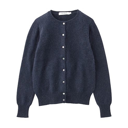 アンゴラカーディガン