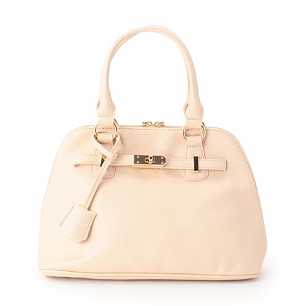 2WAYフェイクベルトミニボストンバッグ