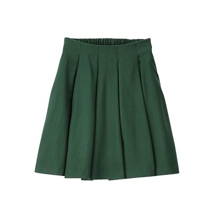 ストレッチプリーツスカート