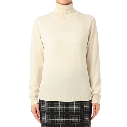 ベーシックタートルネックニット