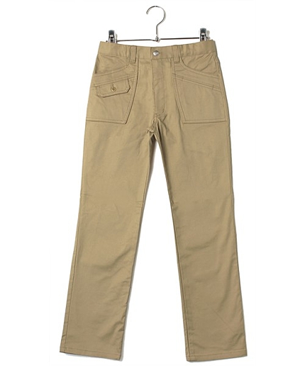 【SCHOOL】ビンテージカルゼストレッチパンツ